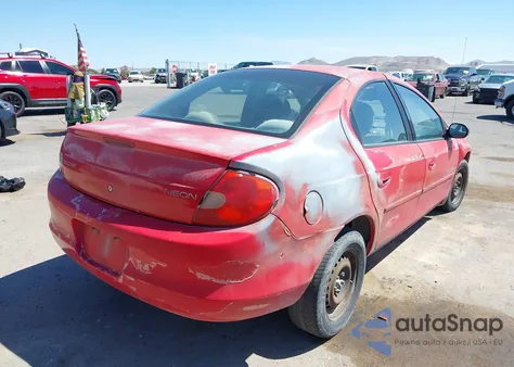 2001 Dodge Neon Se z USA, uszkodzony, nr VIN 1B3ES46C21D274692